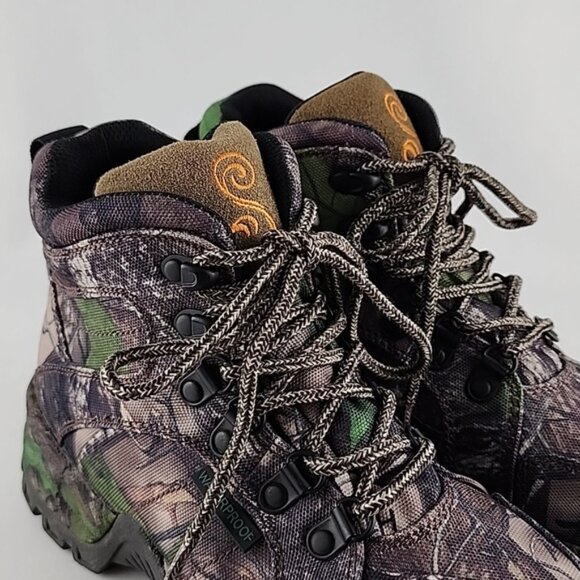 SHE Women's Outdoor Kosoha Hunting Ankle Lace Up Boots Camo Black Green Size 6.5 - Picture 7 of 16